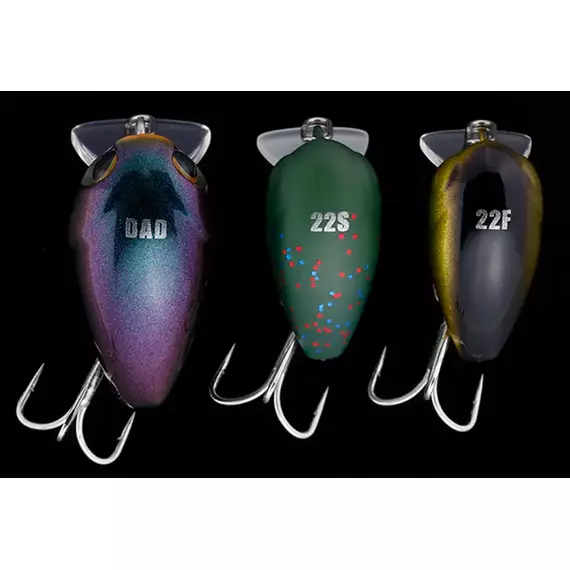 Воблер Jackall Area Man Crank 22F 22mm 1.1g Mat Pellet/Orange Tail, фото , изображение 3